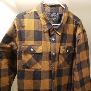 Mens Brixton Bowery Flannel Jacket